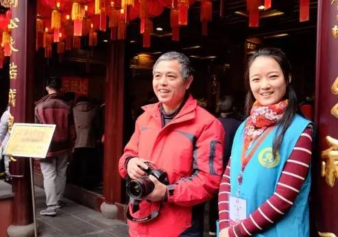 丁酉春节上海城隍庙志愿者风采录