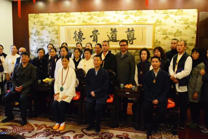 台湾高雄道德院访问团一行参访上海道教宫观